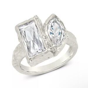 TATE CZ RING NWT